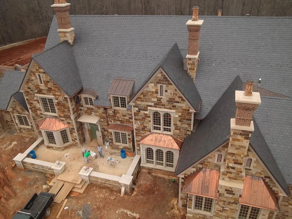Craftsman Roofing Gutter Guard Installation project in Hope